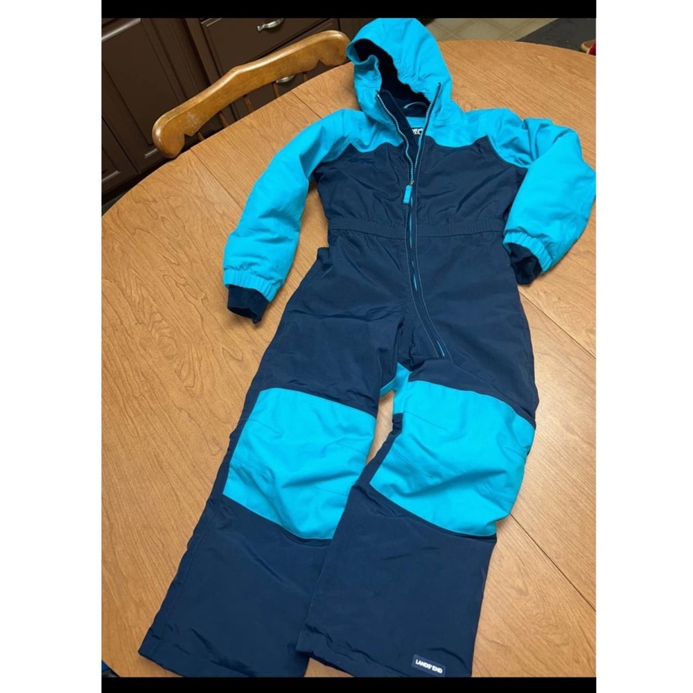 Lands End Kids Grow-A-Long Snowsuit size 5